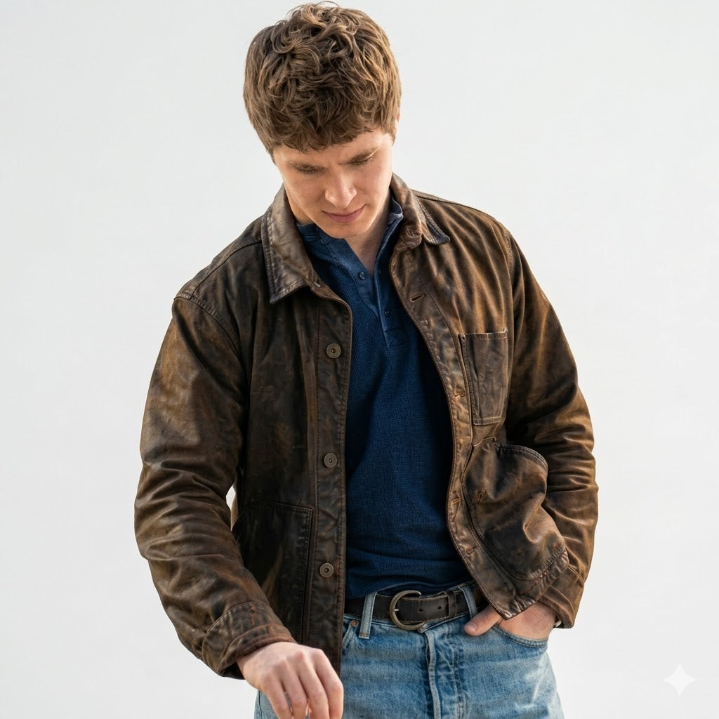 9-1-1 Nashville S01 Ryan Hart Brown Jacket