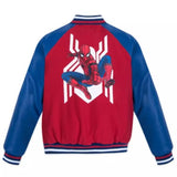90s Spider Man Letterman Jacket