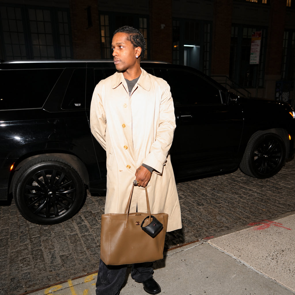 Birthday Celebration 2026 A$AP Rocky Beige Coat