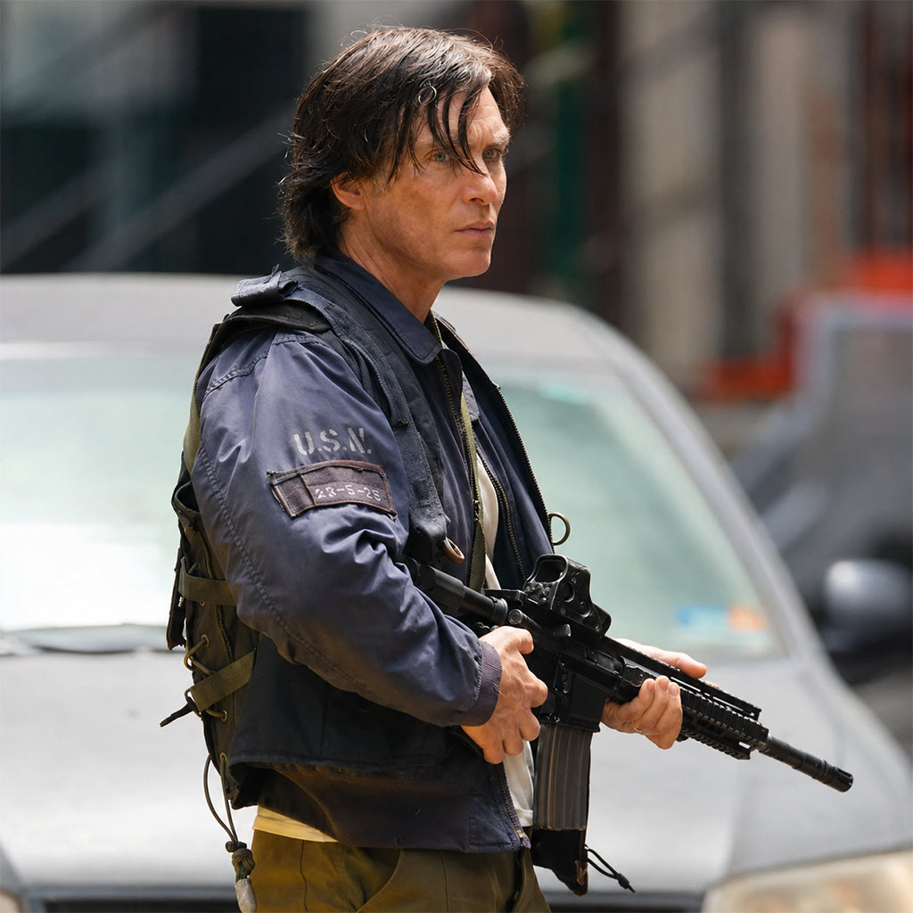 A Quiet Place III Emmett Blue Jacket