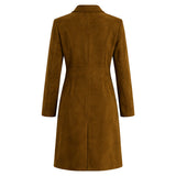 A Season to Blossom Emily Tennant Suede Coat