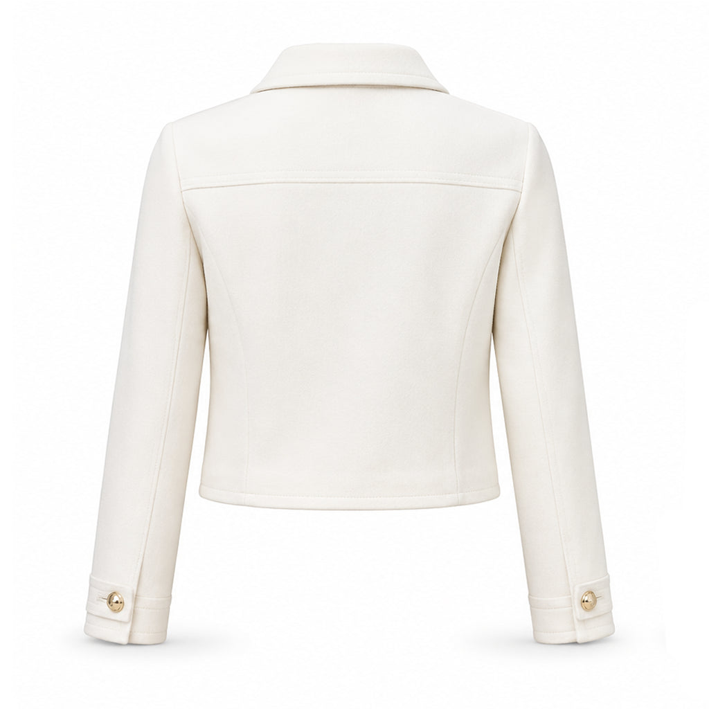 Sophie Airbus Defence and Space 2026 White Jacket