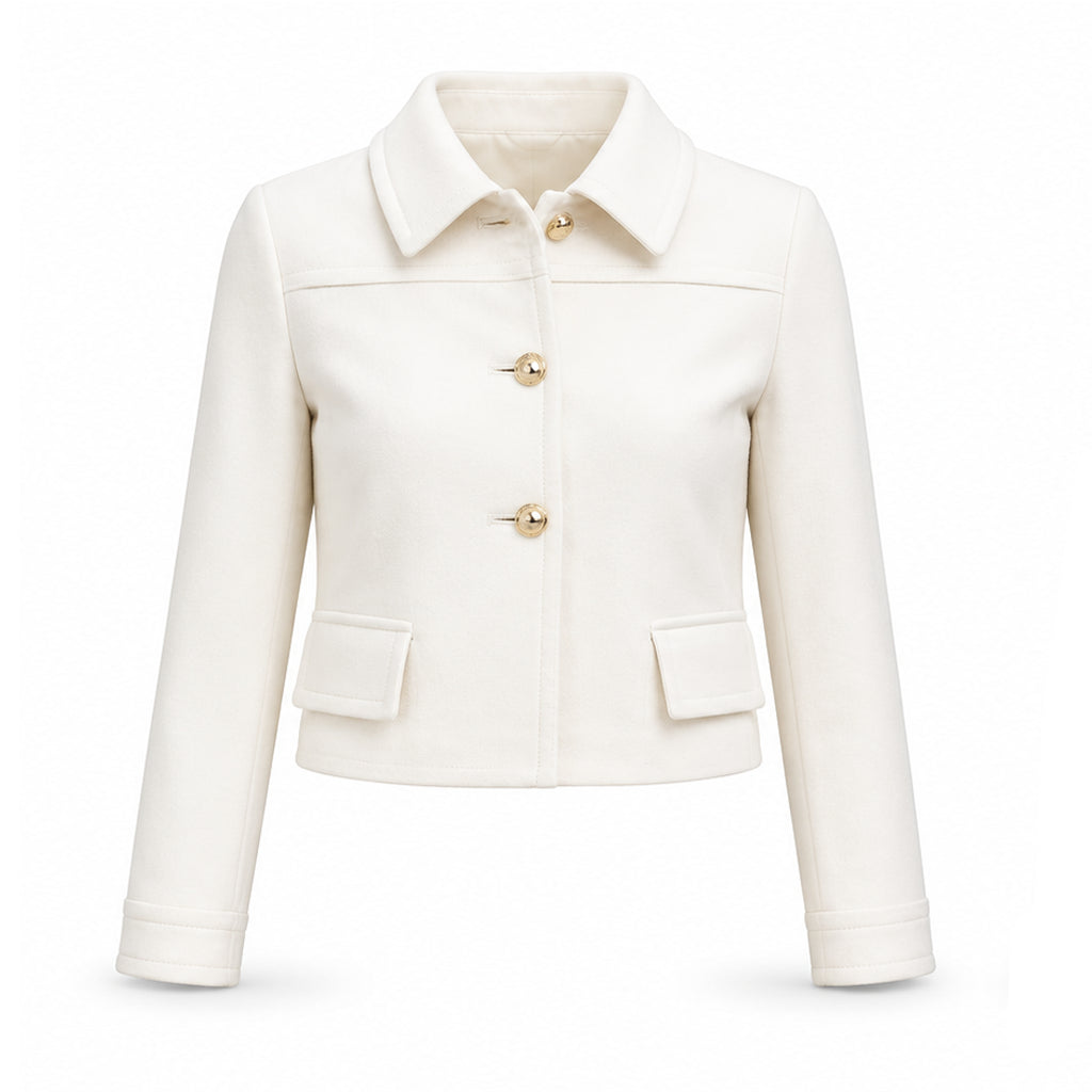 Sophie Airbus Defence and Space 2026 White Jacket