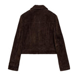 Allegiance S03 Supinder Wraich Brown Jacket