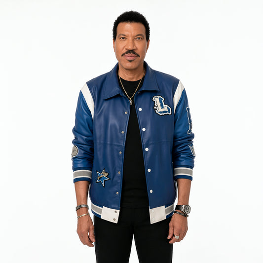 Lionel Richie American Idol S24 Leather Jacket