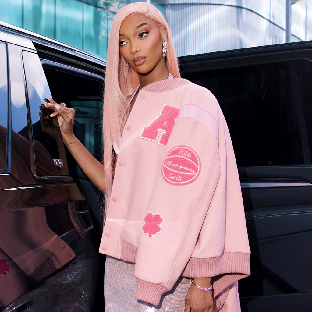 Chicago Angel Reese Custom Coach Jacket