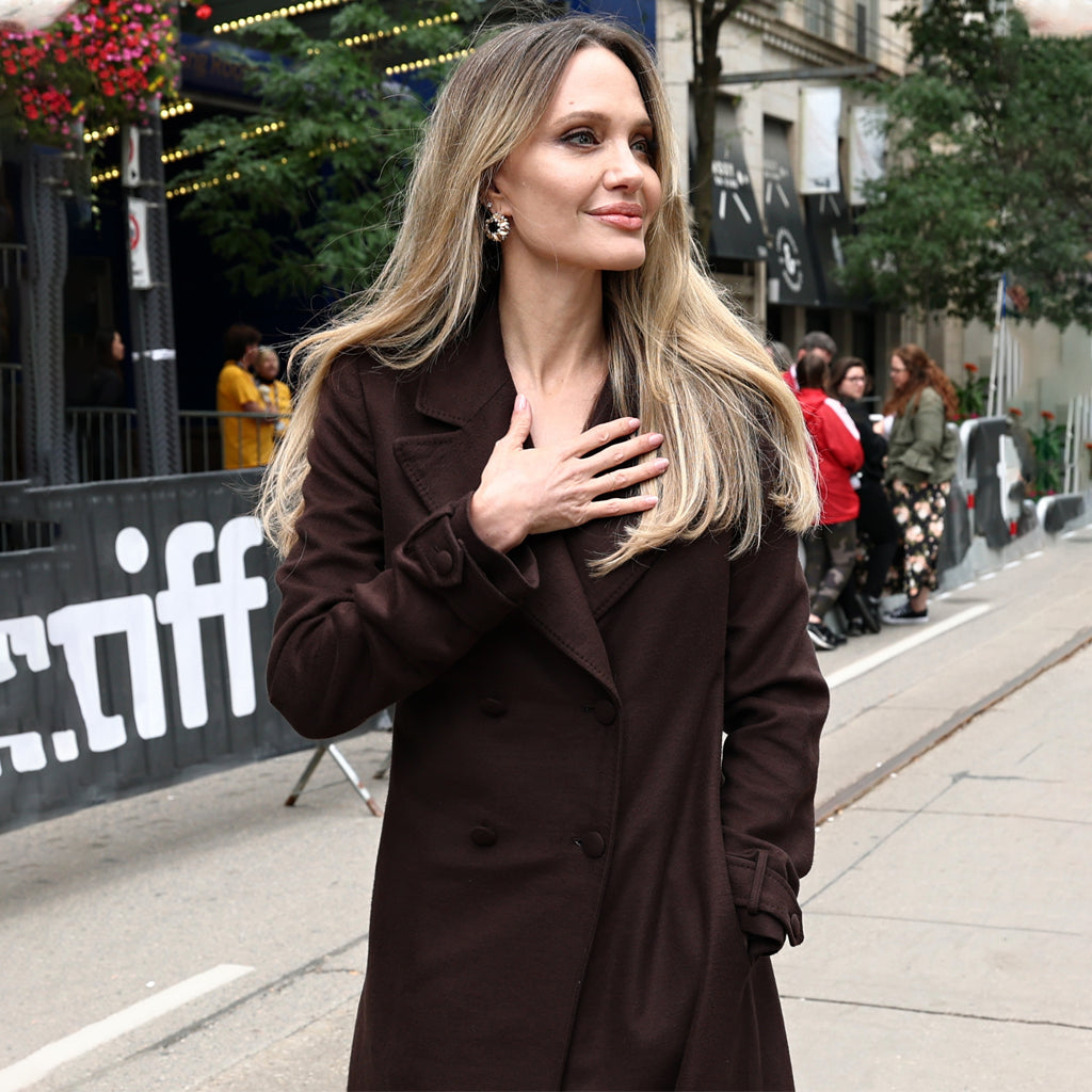 Angelina Jolie World Premiere Coat