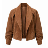 NY City Annabelle Wallis Brown Jacket