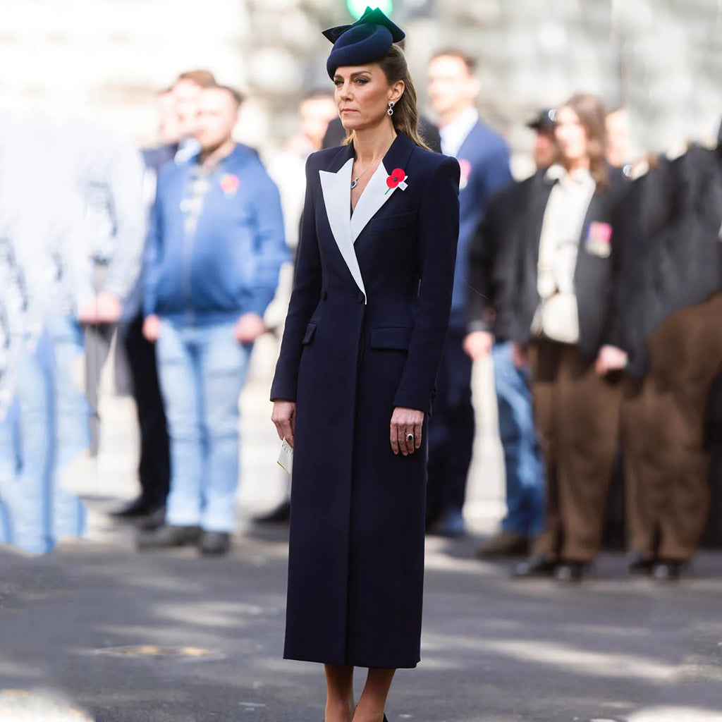 Anzac Day 2026 Kate Middleton Wool Coat