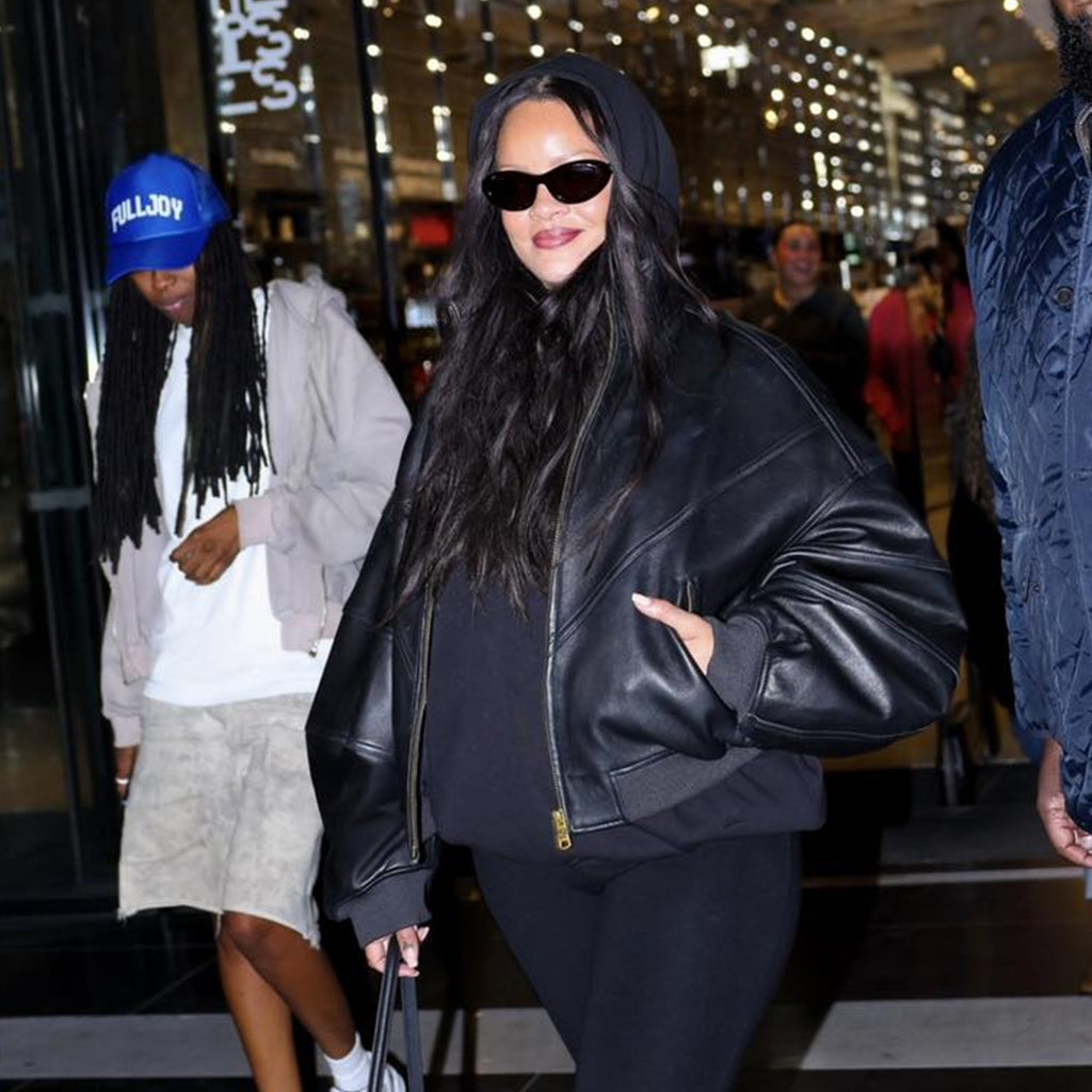 Dubai Fashion Week 2026 Rihanna Black Jacket