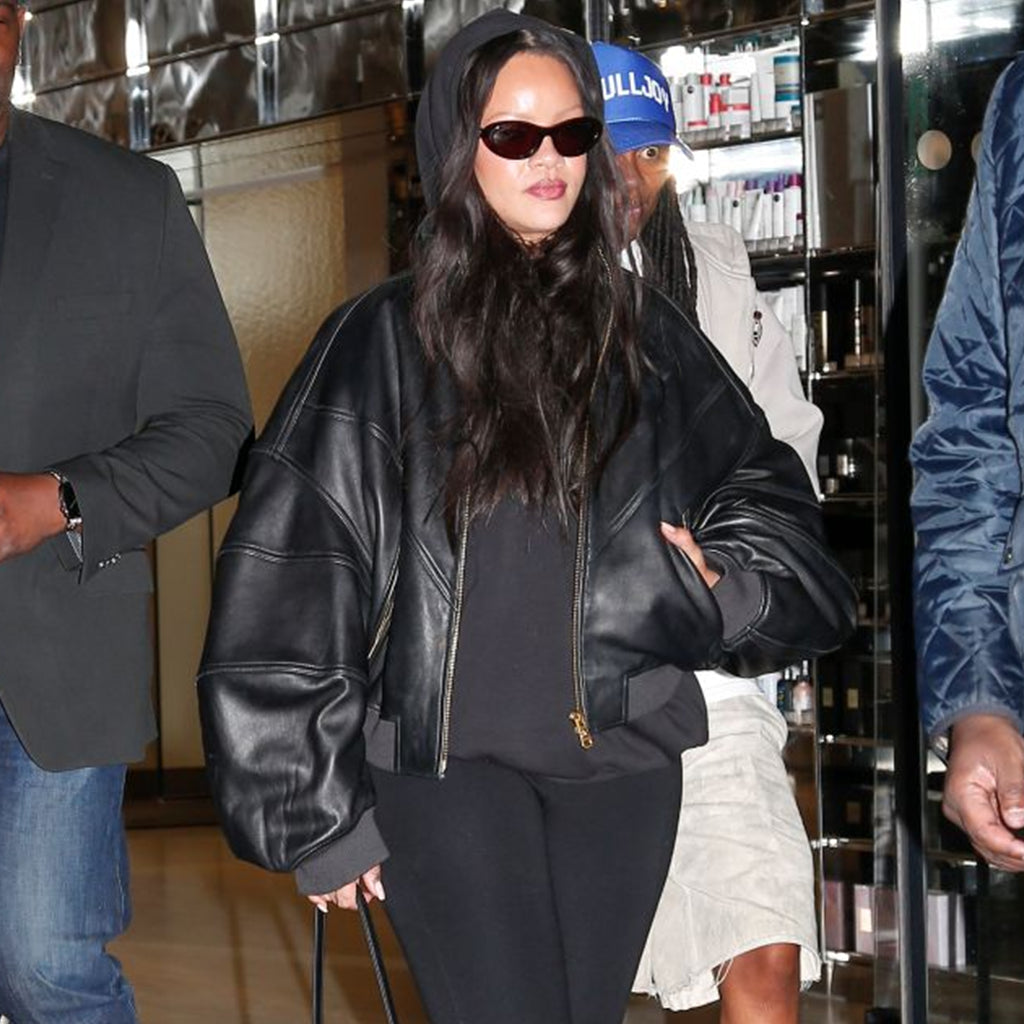 Dubai Fashion Week 2026 Rihanna Black Jacket