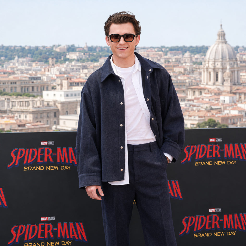 Photocall Italy 2026 Tom Holland Jacket