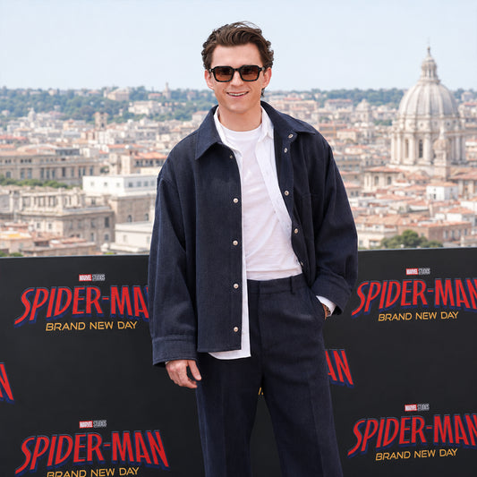 Photocall Italy 2026 Tom Holland Jacket