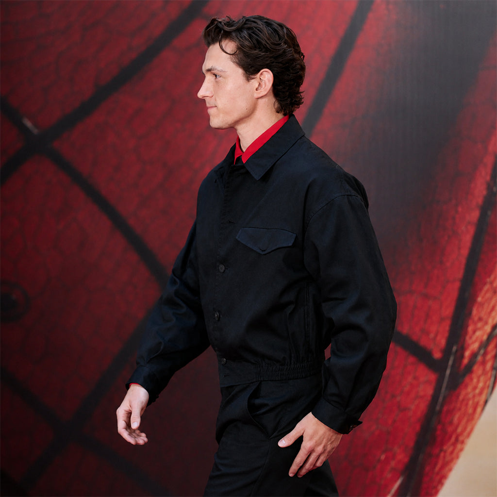 Attending Photocal Spider Man Tom Holland Jacket