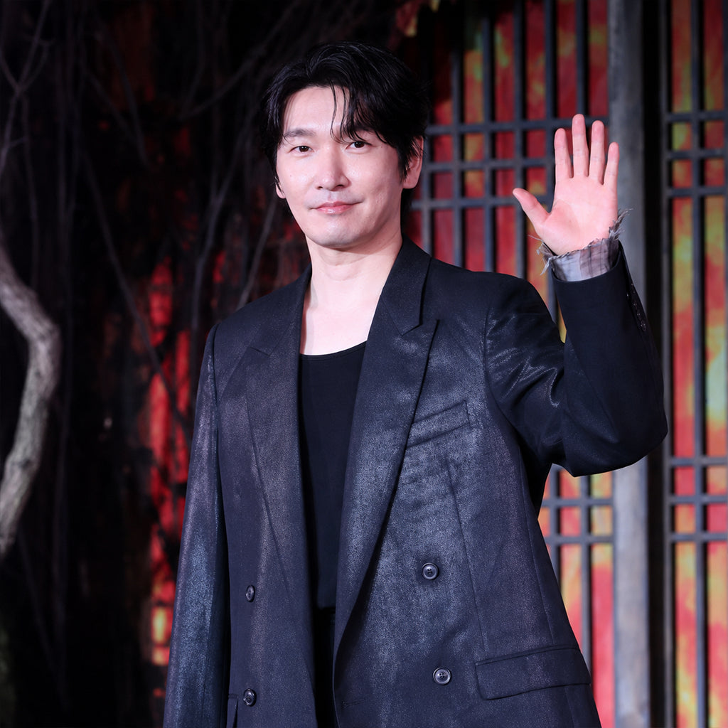 Attending Press Conference The East Palace Blazer