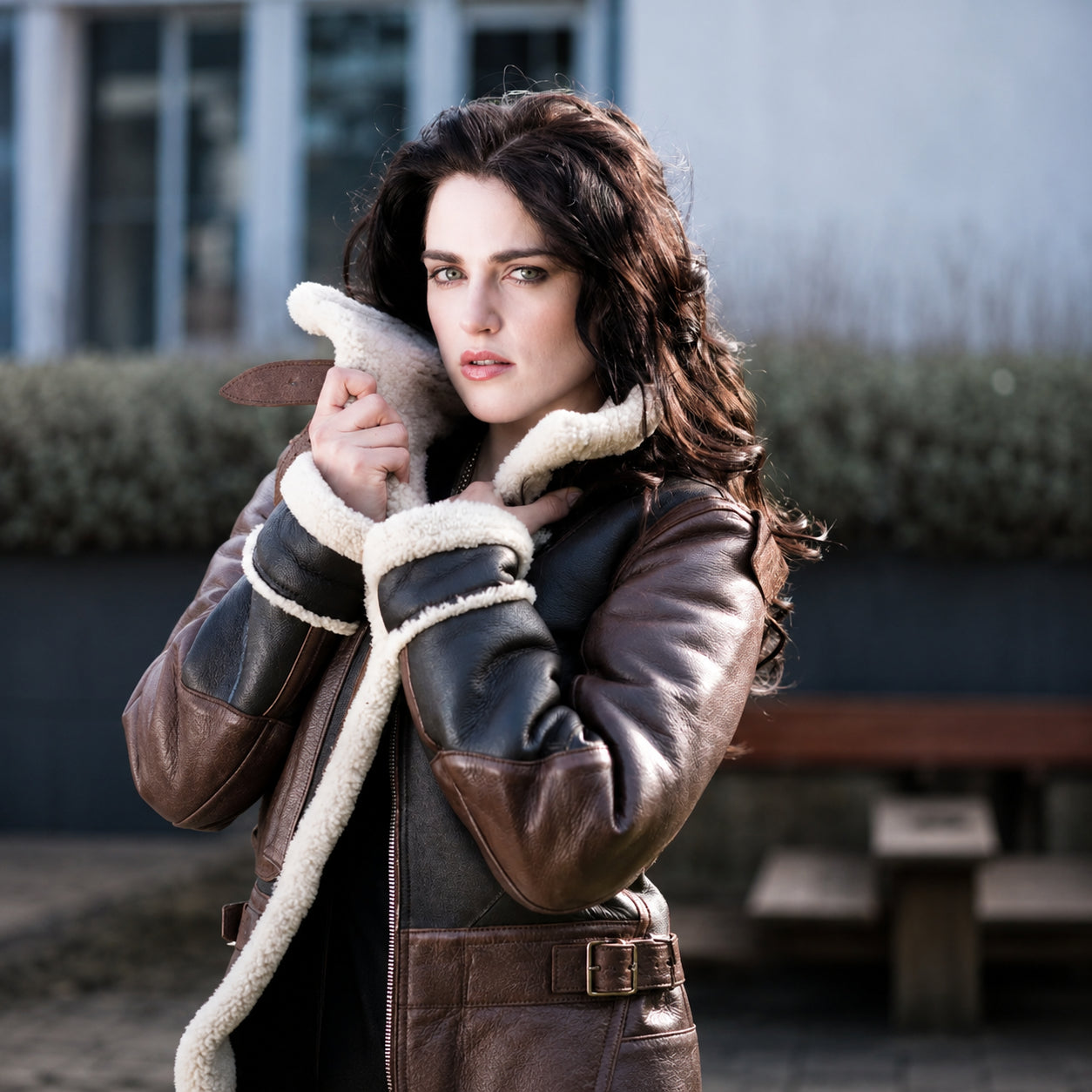 B3 Shearling 2026 Katie McGrath Jacket