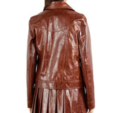 BAFTA Awards 2026 Cat Burns Brown Jacket