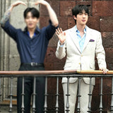 Kim Seok-jin BTS National 2026 Palace Suit