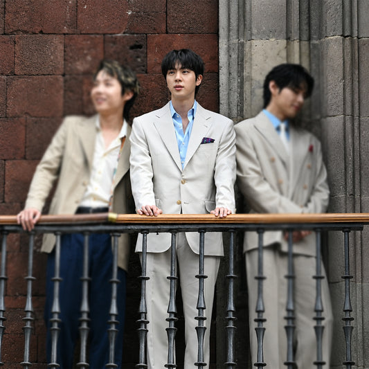 Kim Seok-jin BTS National 2026 Palace Suit