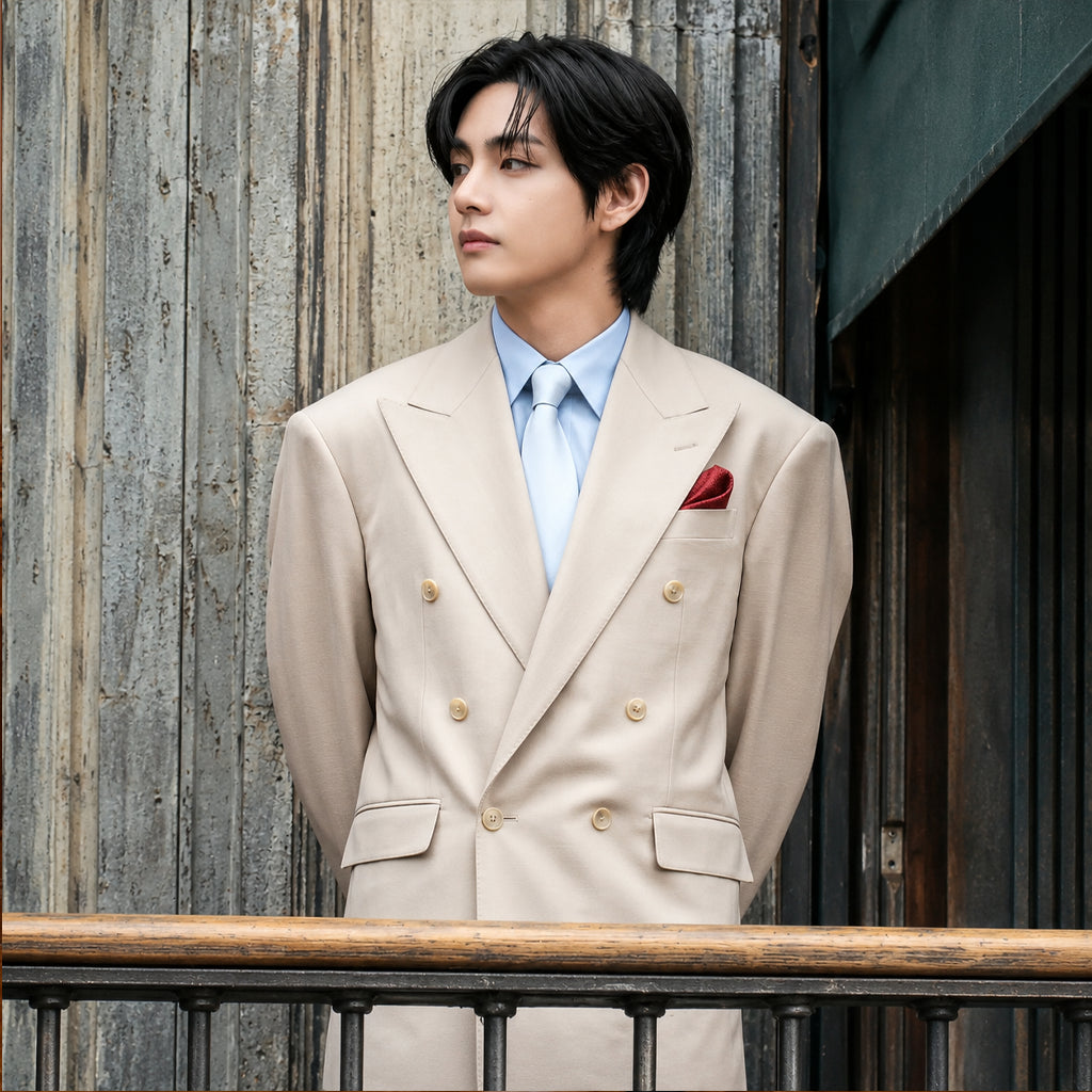 BTS Mexico Visit 2026 Kim Taehyung Suit