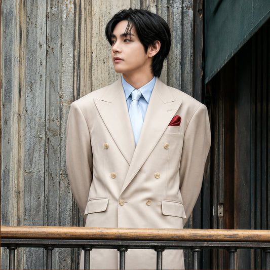BTS Mexico Visit 2026 Kim Taehyung Suit