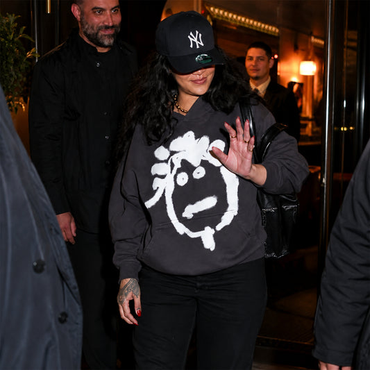 Paris BadGalRiri Rihanna Black Hoodie