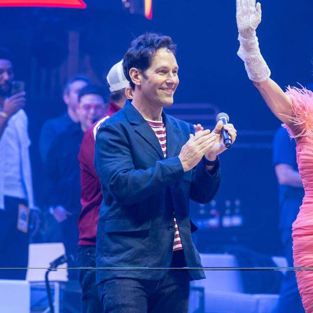 Big Slick 2026 Paul Rudd Blue Blazer