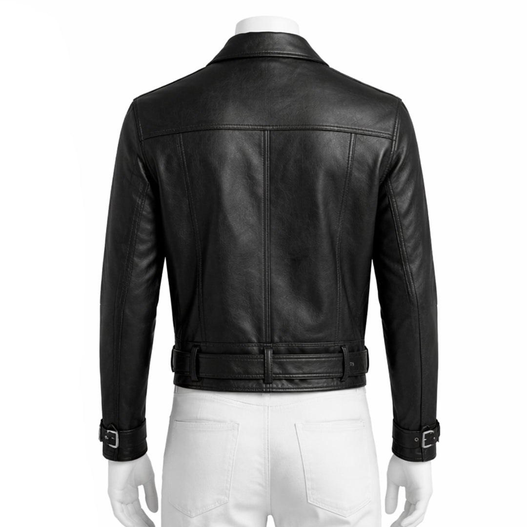 Classic Black Leather Jacket