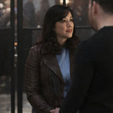 Boston Blue Season 01 Maria Baez Leather Jacket