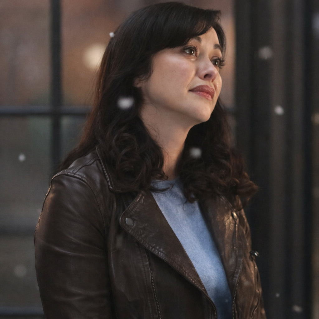 Boston Blue Season 01 Maria Baez Leather Jacket