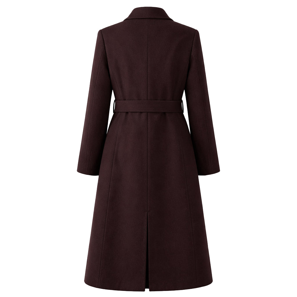 Gloria Reuben Boston Blue Brown Coat