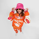 Boston Dunkings Orange Tracksuit