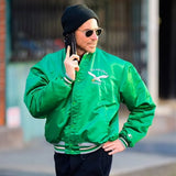 Bradley Cooper Philadelphia Eagles Green Jacket