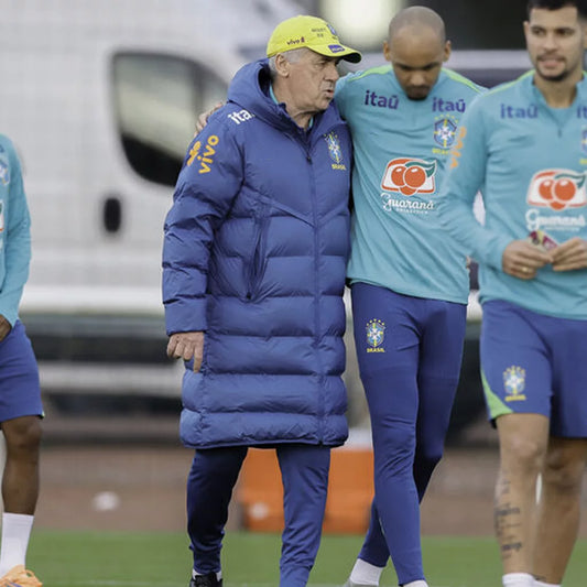 Team Brazilian 2026 Carlo Ancelotti Coat
