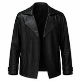 CIA S01 Colin Glass Leather Coat