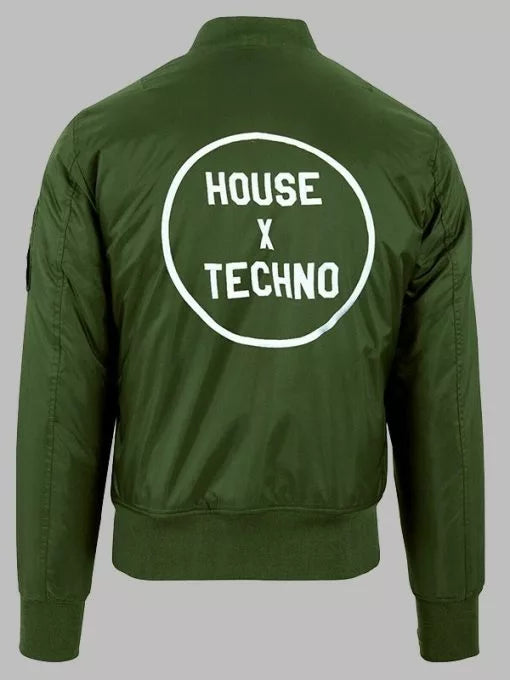 House X Techno CRSSD Black Jacket