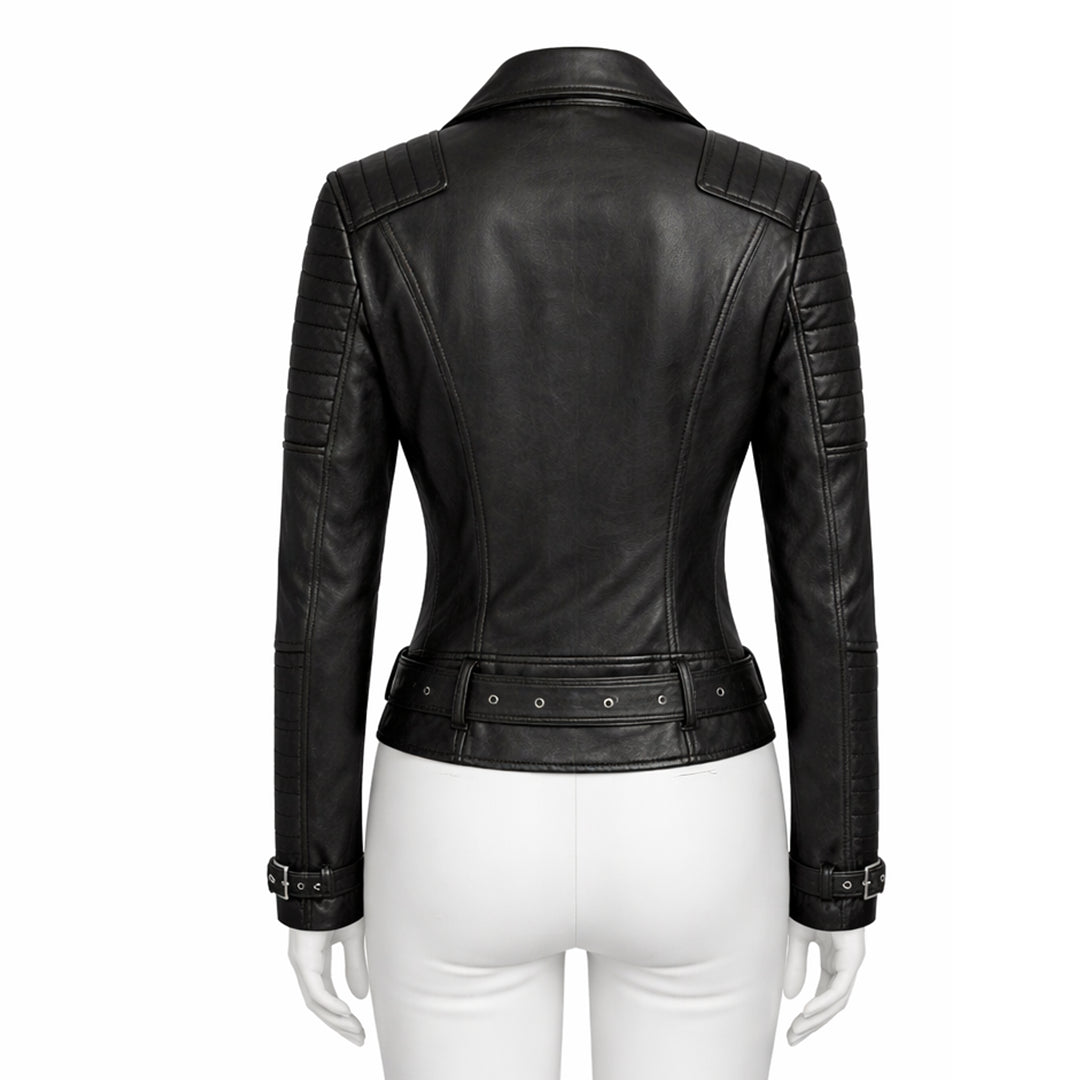 Cafe Racer Distressed Leather Jacket