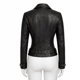 Cafe Racer Distressed Leather Jacket