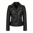 Cafe Racer Distressed Leather Jacket