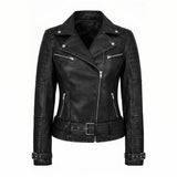 Cafe Racer Distressed Leather Jacket