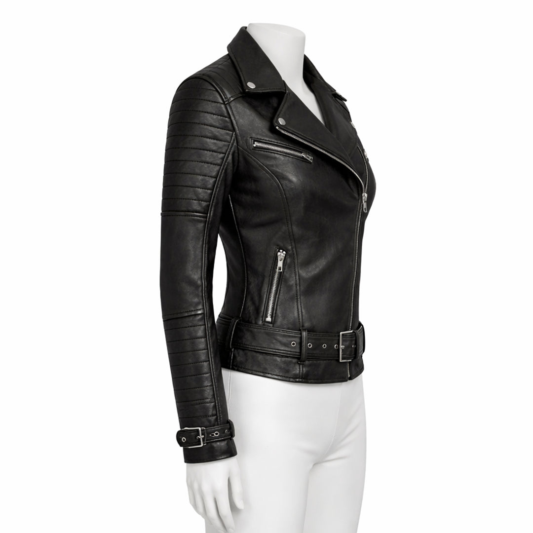 Cafe Racer Distressed Leather Jacket
