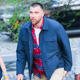 Travis Kelce Central Park NYC Jacket