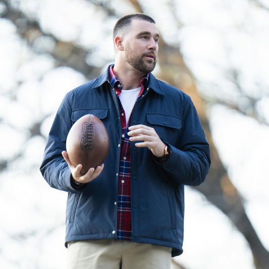 Travis Kelce Central Park NYC Jacket