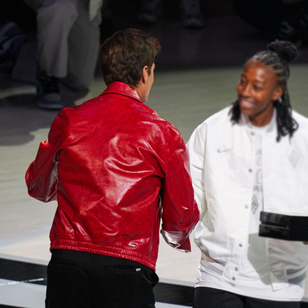 Ring Ceremony Vegas Tom Brady Red Jacket