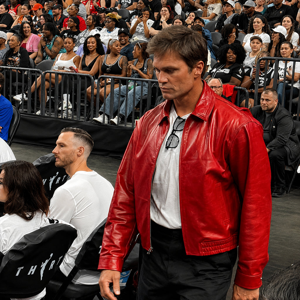 Ring Ceremony Vegas Tom Brady Red Jacket