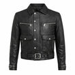Classic Black Leather Jacket