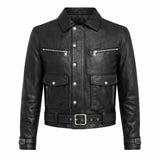 Classic Black Leather Jacket