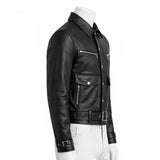 Classic Black Leather Jacket