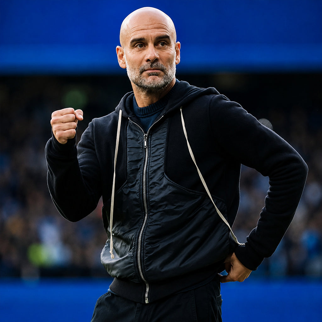 Manchester City Coach Pep Guardiola Jacket