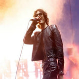 Coachella Sombr Leather Jacket